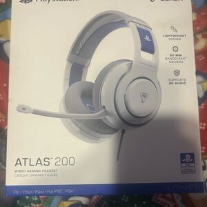Turtle Beach Atlas 200 Gaming Headset - White and Blue